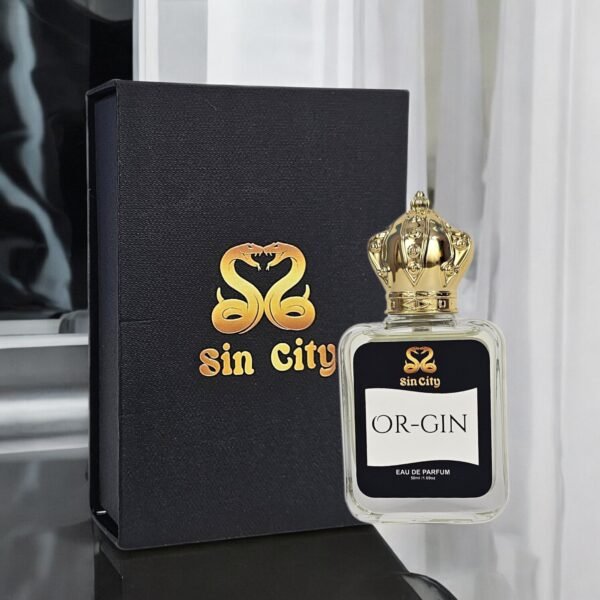 Sin City OR-GIN Eau de Parfum 50ml – Unisex Long-Lasting Perfume for Men & Women